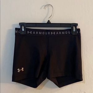 Black under armour shorts